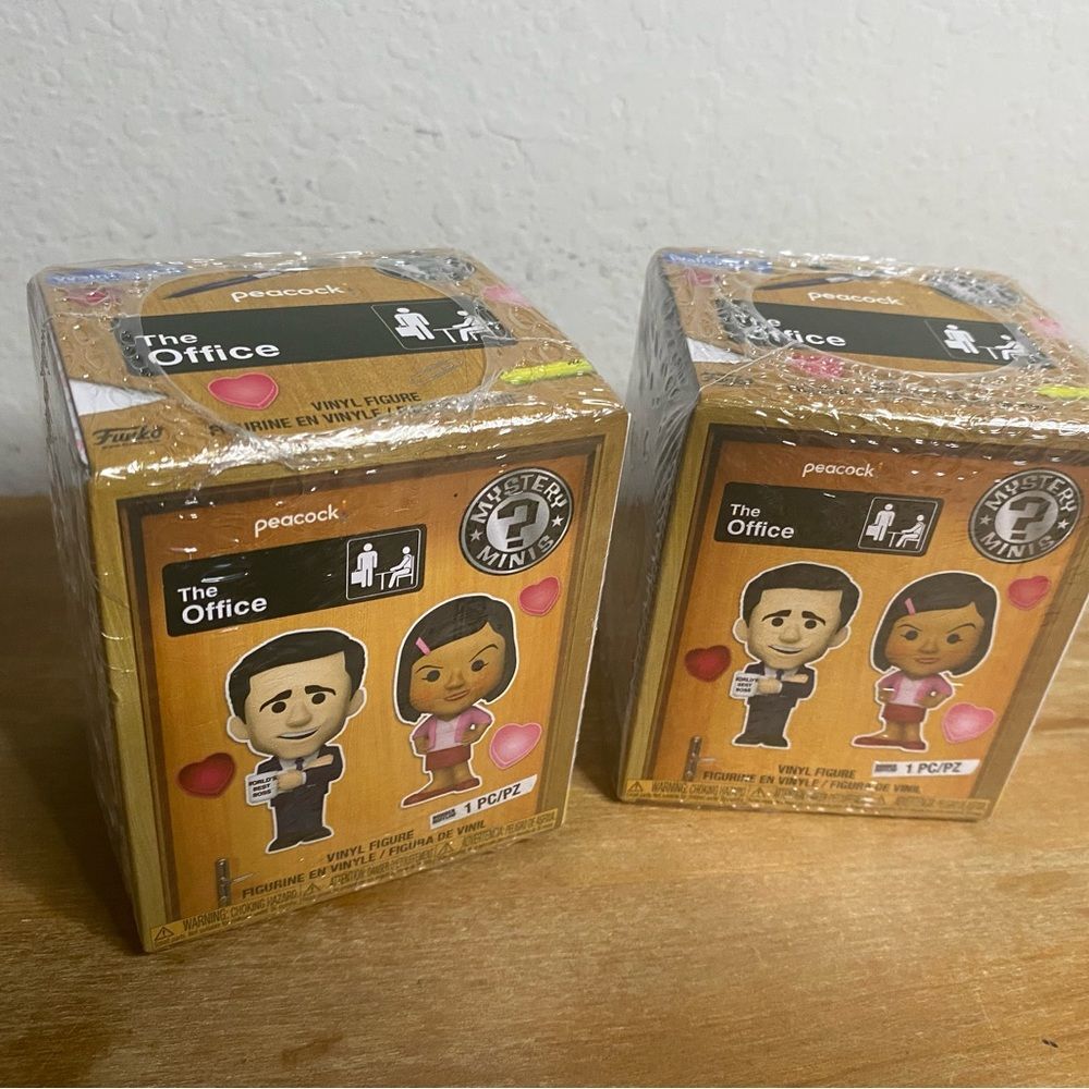 The office mystery minis 3” Funko NEW Bundle of 2 vinyl figures tv show